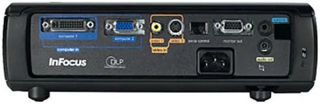 Alt view image 3 of 17 - InFocus IN36 1024 x 768 3000 ANSI lumens max DLP Projector 1000:1