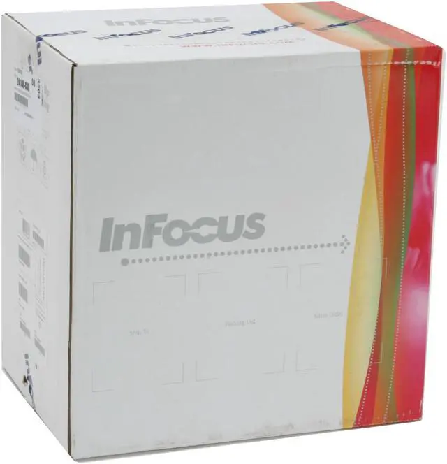 Alt view image 17 of 17 - InFocus IN36 1024 x 768 3000 ANSI lumens max DLP Projector 1000:1