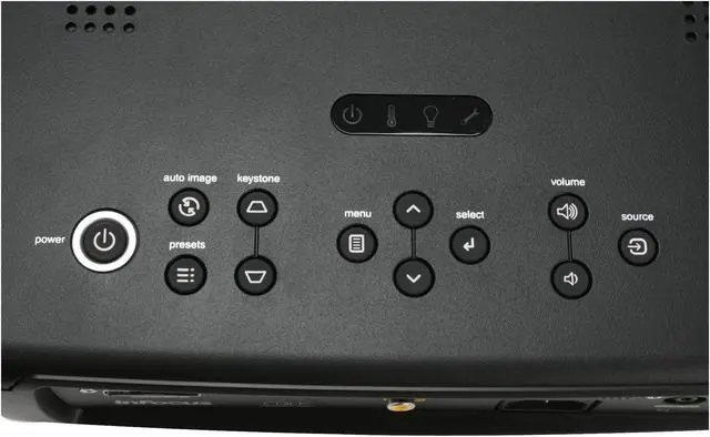 Alt view image 12 of 17 - InFocus IN36 1024 x 768 3000 ANSI lumens max DLP Projector 1000:1