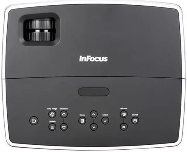 Alt view image 6 of 7 - InFocus IN2104EP 1024 x 768 High Bright: 2500 Lumens Eco Mode: 1800 Lumens DLP Projector 2000:1
