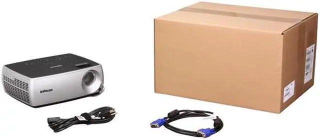 Alt view image 7 of 7 - InFocus IN2104EP 1024 x 768 High Bright: 2500 Lumens Eco Mode: 1800 Lumens DLP Projector 2000:1