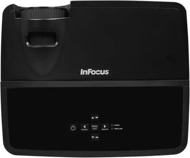 Alt view image 5 of 8 - InFocus IN116 WXGA 1280 x 800, 2700 Lumens, Slim Design & Lightweight, HDMI Input, BrilliantColor Tech, 3D Ready DLP Projector