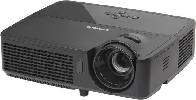 Main image of InFocus IN2124 1024x768 XGA 3200 ANSI Lumens, RJ-45 LAN Control/Display, HDMI 1.4 Input, AMX Device Discovery, 3D Ready DLP Projector