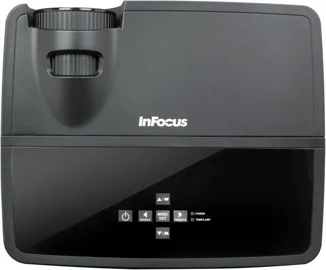 Alt view image 6 of 8 - InFocus IN2124 1024x768 XGA 3200 ANSI Lumens, RJ-45 LAN Control/Display, HDMI 1.4 Input, AMX Device Discovery, 3D Ready DLP Projector