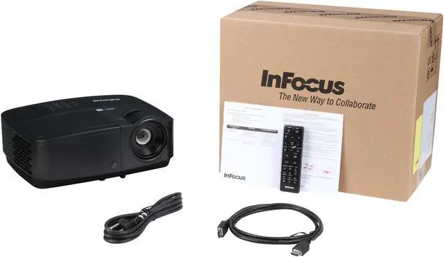 Alt view image 7 of 7 - InFocus SP1080 1080P 1920 x 1080 3500 Lumens, Contrast Ratio 25,000:1, Zoom Ratio of 1.22:1, Automatic Keystone Correction, Instant on/off, Programmed Dimming, User PIN, DLP 3D Home Theater Projector