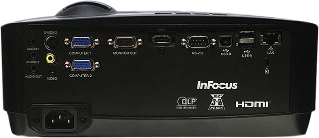 InFocus IN2126x DLP WXGA 4,200 Lumens, 3D Bright Network Projector ...