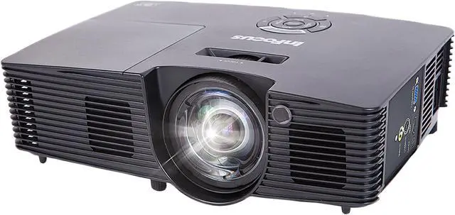 InFocus IN116xv DLP 3D 3,800 lumens, WXGA 26,000:1 Projector, no Audio ...