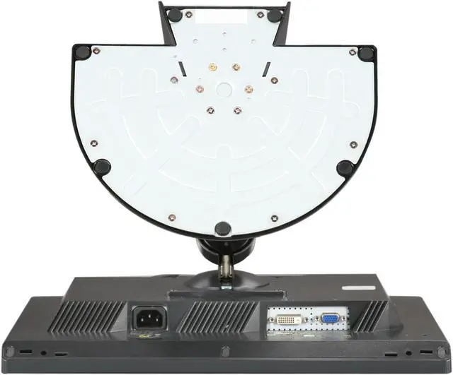 Alt view image 9 of 10 - lenovo ThinkVision Tilt, swivel & height adjustable standing L192p 19" 20ms   LCD Monitor 250 cd/m2 1000:1