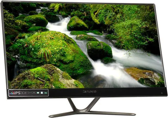 Alt view image 3 of 7 - lenovo LI2721S Glossy Black 27" HDMI Widescreen LED Backlight LCD Monitor AH-IPS 250 cd/m2 10,000,000:1 (1000:1)