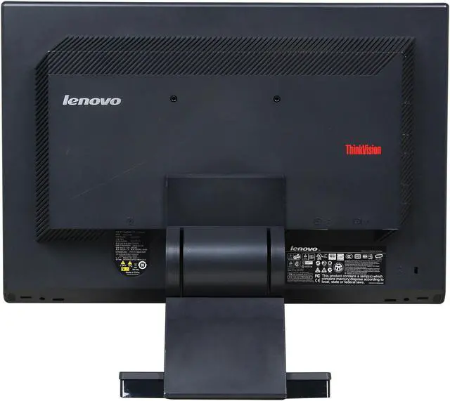 Alt view image 5 of 8 - Lenovo 19" 60 Hz LCD Monitor 5 ms D-Sub, DVI-D ThinkVision L194