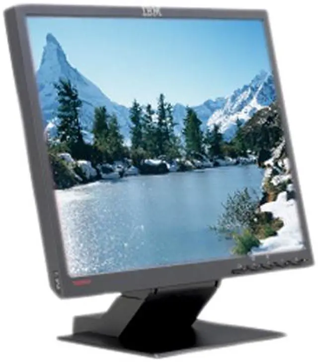 Alt view image 2 of 2 - Lenovo 19" 76 Hz LCD Monitor 12 ms D-Sub ThinkVision L190