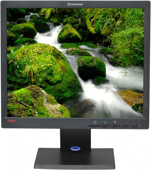 Alt view image 2 of 8 - Lenovo 17" LCD Monitor 5 ms D-Sub, DVI-D ThinkVision L1711p