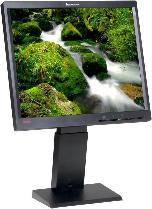 Alt view image 3 of 9 - Lenovo 17" LCD Monitor ThinkVision L1711p (1P78Y1160)