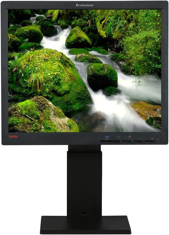 Alt view image 2 of 9 - Lenovo Thinkvision L1711p 5ms Height & Tilt Adjustable LCD Monitor