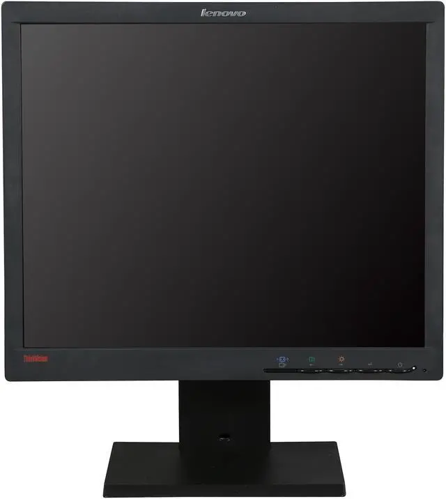 Alt view image 7 of 9 - Lenovo Thinkvision L1711p 5ms Height & Tilt Adjustable LCD Monitor