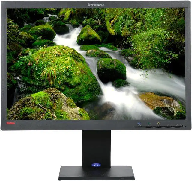 Alt view image 2 of 8 - Lenovo L2250pwD 1680 x 1050 Resolution 22" WideScreen LCD Flat Panel Computer Monitor Display