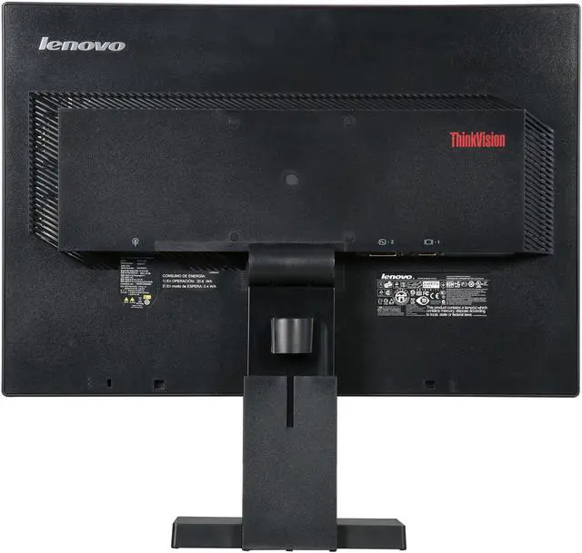 Alt view image 5 of 8 - Lenovo L2250pwD 1680 x 1050 Resolution 22" WideScreen LCD Flat Panel Computer Monitor Display