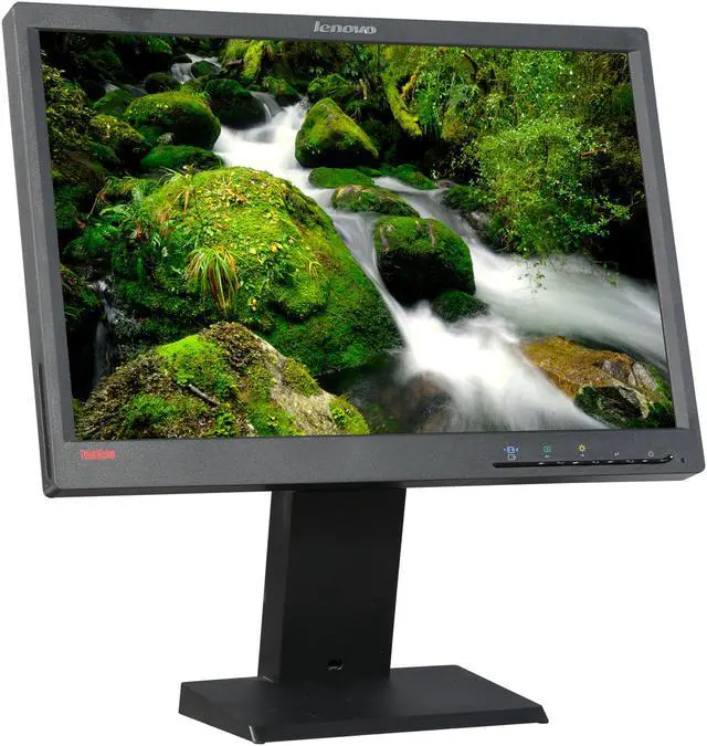 Alt view image 3 of 8 - Lenovo ThinkVision L1951pwD 19-inch LCD Widescreen Flat Panel Computer Monitor