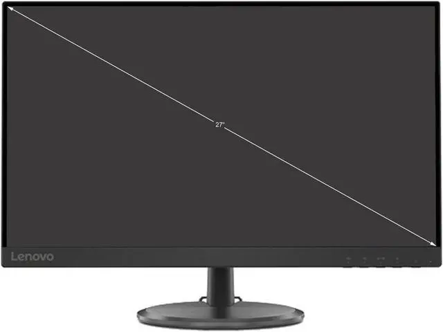 Alt view image 2 of 11 - Lenovo 27" 75 Hz VA Business Monitor 4 ms FreeSync (AMD Adaptive Sync) Flat Panel ThinkVision C27-30