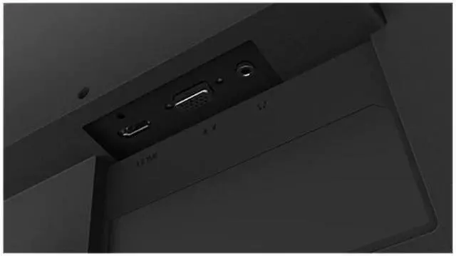 Alt view image 8 of 8 - Lenovo 24" (23.8" viewable) 75 Hz (Only for HDMI input) VA FHD Monitor 4 ms (Extreme mode) / 6 ms (Typical mode) FreeSync (AMD Adaptive Sync) D-Sub, HDMI Flat Panel C24-20