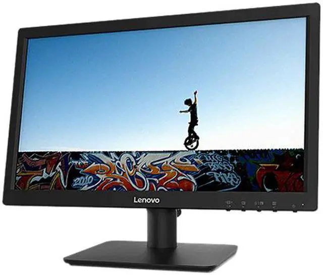 Alt view image 3 of 8 - Lenovo D19-10 19" (18.5 Viewable) 61E0KAR6US 1366 x 768 WLED 60 Hz D-Sub, HDMI Monitor, TN