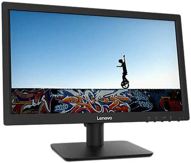 Alt view image 4 of 8 - Lenovo D19-10 19" (18.5 Viewable) 61E0KAR6US 1366 x 768 WLED 60 Hz D-Sub, HDMI Monitor, TN