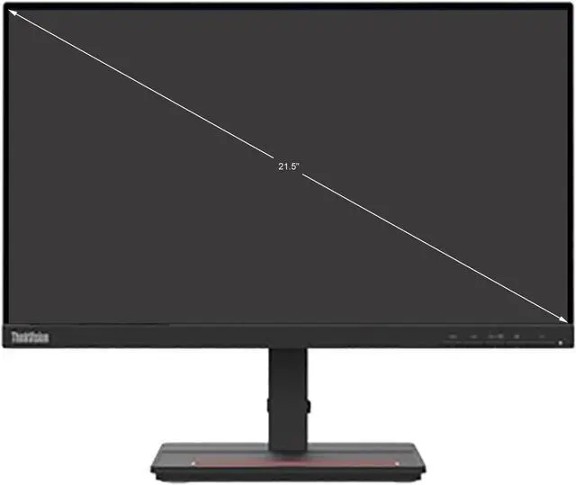 Alt view image 2 of 10 - Lenovo ThinkVision S22e-20 62C6KAT1UK 21.5" Full HD 1920 x 1080 75 Hz D-Sub, HDMI FreeSync (AMD Adaptive Sync) Monitor