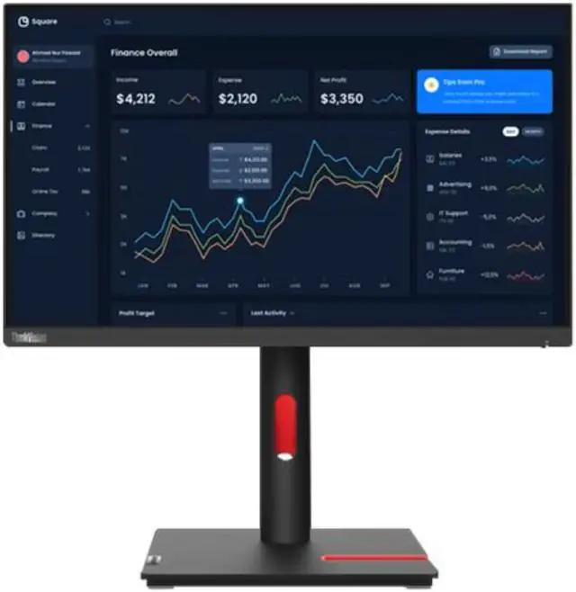 Main image of Lenovo ThinkVision 23" LED monitor - Full HD (1080p)  60Hz