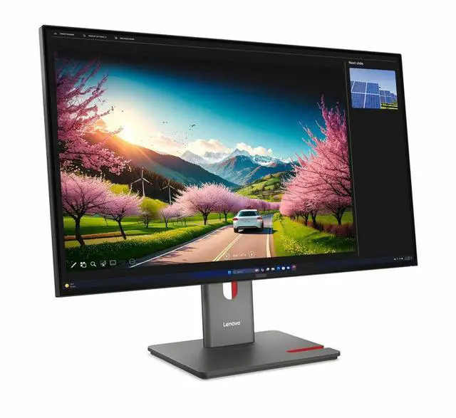 Main image of Lenovo ThinkVision P32UD-40 32" Class 4K UHD Docking Monitor, IPS, HDR10, Raven Black