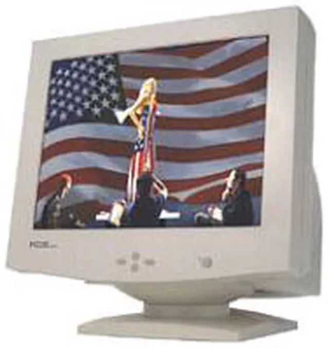 Main image of KDS XF-9I White 19" CRT Monitor 0.25mm Dot Pitch D-Sub