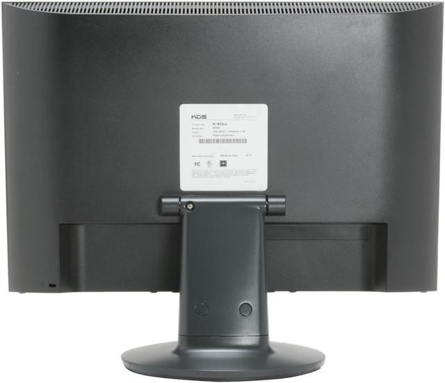 Alt view image 5 of 10 - KDS 19" WXGA+ LCD Monitor 5 ms D-Sub K-92BW