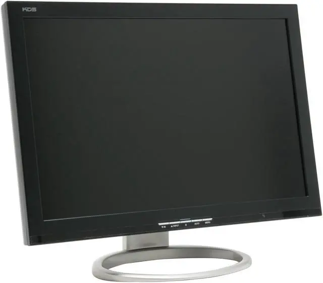 Alt view image 4 of 12 - KDS K-24MDWB Black 24" 2ms(GtoG) DVI Widescreen LCD Monitor with HDCP support 400 cd/m2 900:1 Built in Speakers