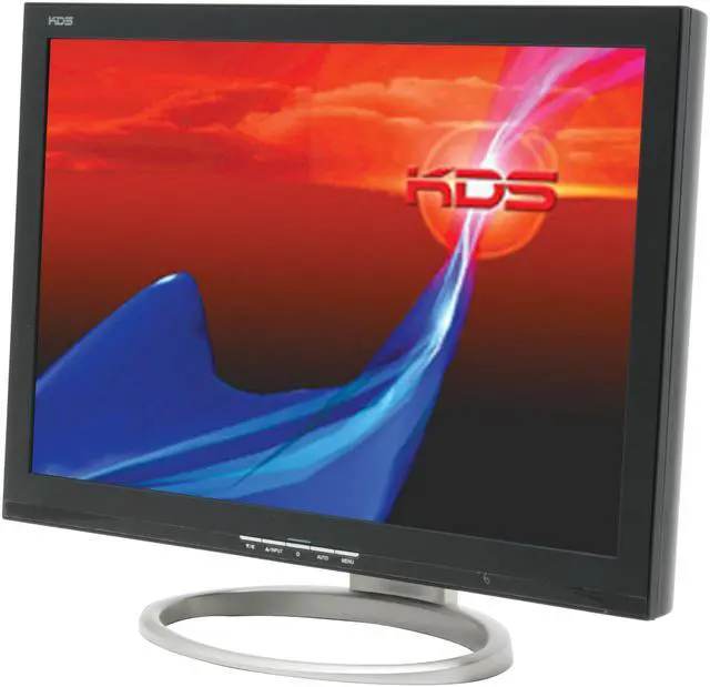 Main image of KDS K-24MDWB Black 24" 2ms(GtoG) DVI Widescreen LCD Monitor with HDCP support 400 cd/m2 900:1 Built in Speakers