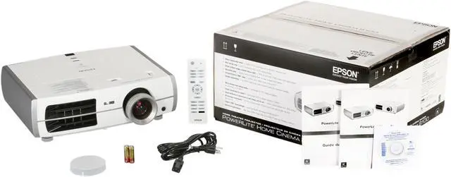 Alt view image 8 of 8 - EPSON PowerLite Home Cinema 8100 1080P 1920x1080 1800 Lumens Home Theater 3LCD Projector