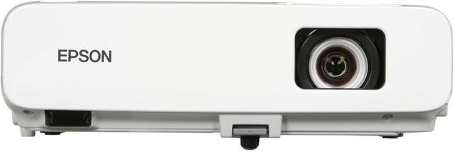 Alt view image 2 of 7 - EPSON PowerLite 84+ XGA 1024x768 2600 Lumens Multimedia 3LCD Projector w/ Network Function