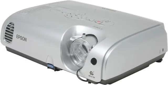 Alt view image 2 of 10 - EPSON POWERLITE S3 800 x 600 1600 ANSI lumens (High Brightness), 1400 ANSI lumens (Low Brightness) LCD Projector 500:1