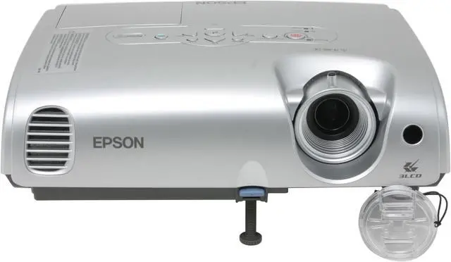 Alt view image 3 of 10 - EPSON POWERLITE S3 800 x 600 1600 ANSI lumens (High Brightness), 1400 ANSI lumens (Low Brightness) LCD Projector 500:1