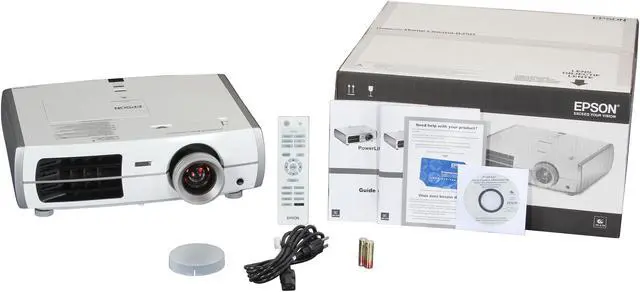 Alt view image 8 of 8 - Epson PowerLite Home Cinema 8350 1080P 1920x1080 2000 Lumens Home Theater 3LCD Projector