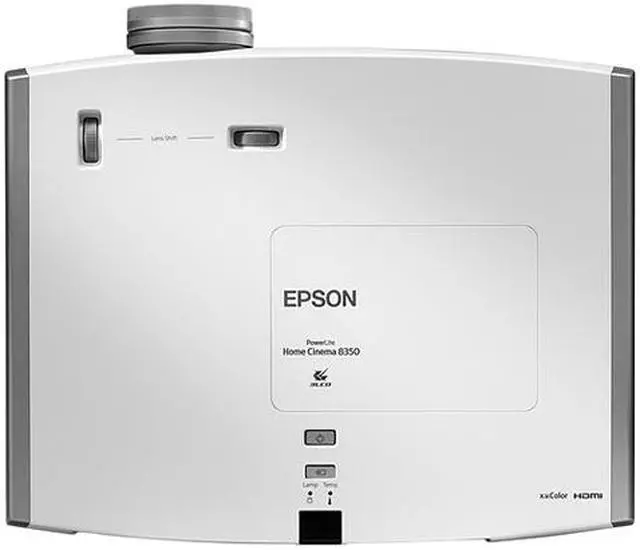 Alt view image 5 of 6 - EPSON PowerLite Home Cinema 8350 1920 x 1080 3LCD Home Theater Projector 2000 lumens 50,000:1