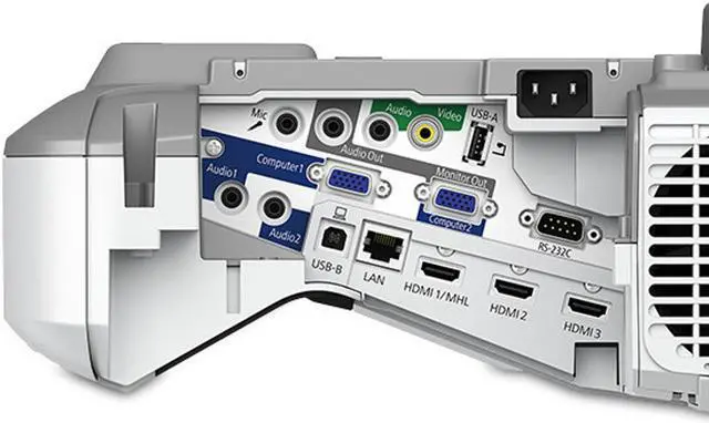 Alt view image 3 of 3 - Epson Factory Recertified PowerLite 685W WXGA 3LCD Projector