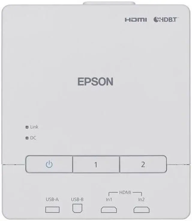 Alt view image 3 of 5 - EPSON V11H923520-N 1366 x 768 5000 ANSI lumen Projector 2,500,000:1 RJ45