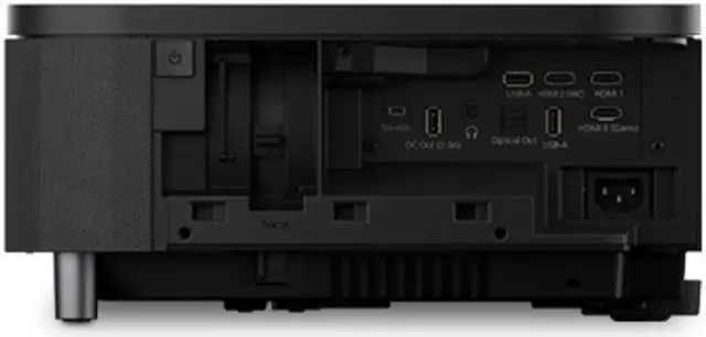 Alt view image 7 of 9 - Epson EpiqVision Ultra LS800 4K PRO-UHD Ultra Short-Throw 3-Chip 3LCD Smart Streaming Laser Projector (Black)