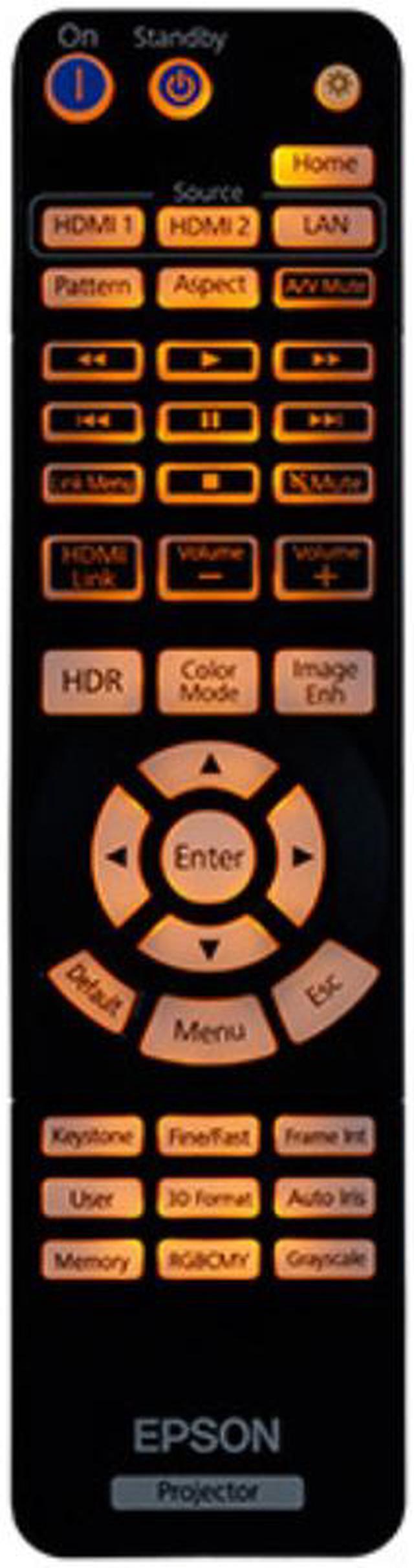 Alt view image 5 of 5 - EPSON Home Cinema 3800 4K PRO-UHD 3-Chip Projector with HDR (V11H959020) - White