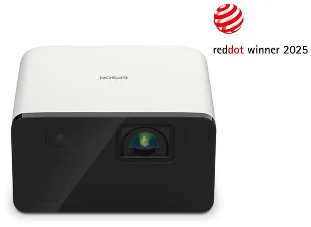 Alt view image 3 of 6 - Epson EpiqVision Mini EF21 Portable Smart Laser Projector – Diamond White
