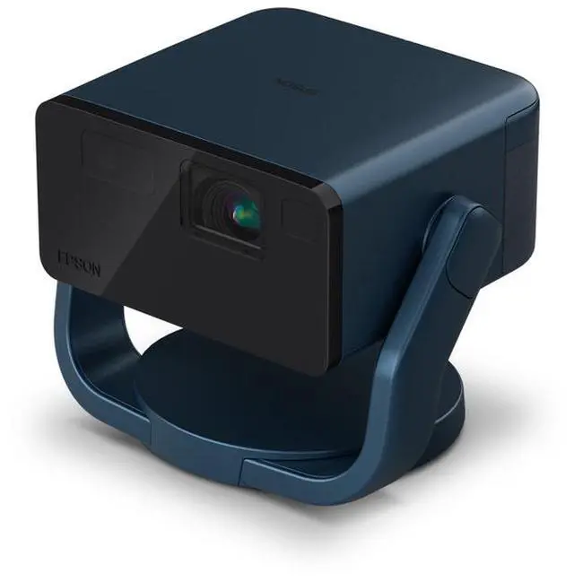 Alt view image 5 of 7 - Epson EpiqVision Mini EF22 Portable Smart Laser Projector – Stone Blue