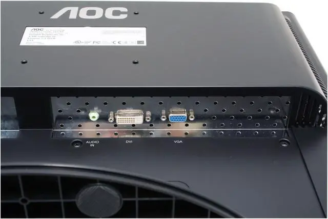Alt view image 7 of 12 - AOC 22" Active Matrix, TFT LCD WSXGA+ LCD Monitor 5 ms D-Sub, DVI-D 22LVWk