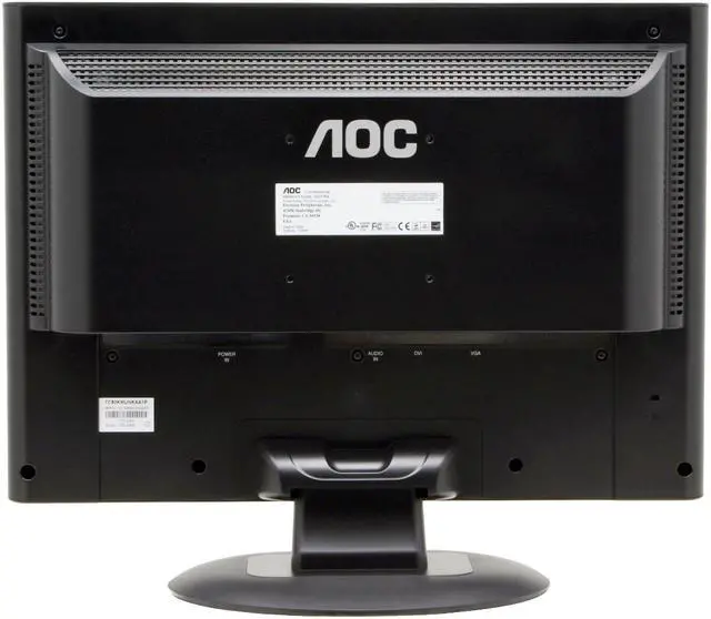Alt view image 9 of 12 - AOC 22" Active Matrix, TFT LCD WSXGA+ LCD Monitor 5 ms D-Sub, DVI-D 22LVWk