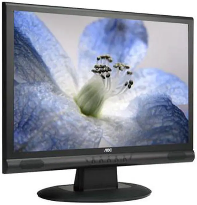 Main image of AOC 22" Active Matrix, TFT LCD WSXGA+ LCD Monitor 5 ms D-Sub, DVI-D 22LVWk