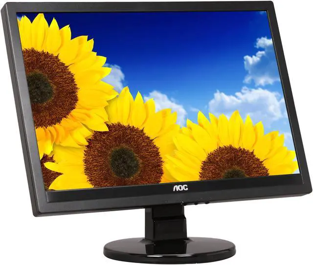 Alt view image 3 of 8 - AOC 19" Active Matrix, TFT LCD WXGA+ LCD Monitor 5 ms D-Sub, DVI-D 919Vwa