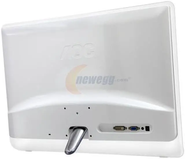 Alt view image 4 of 5 - AOC e2237Fwh White 21.5" 5ms HDMI LED Backlight LCD Monitor Slim Design 250 cd/m2 DC 2,000,000:1 Built-in Speakers